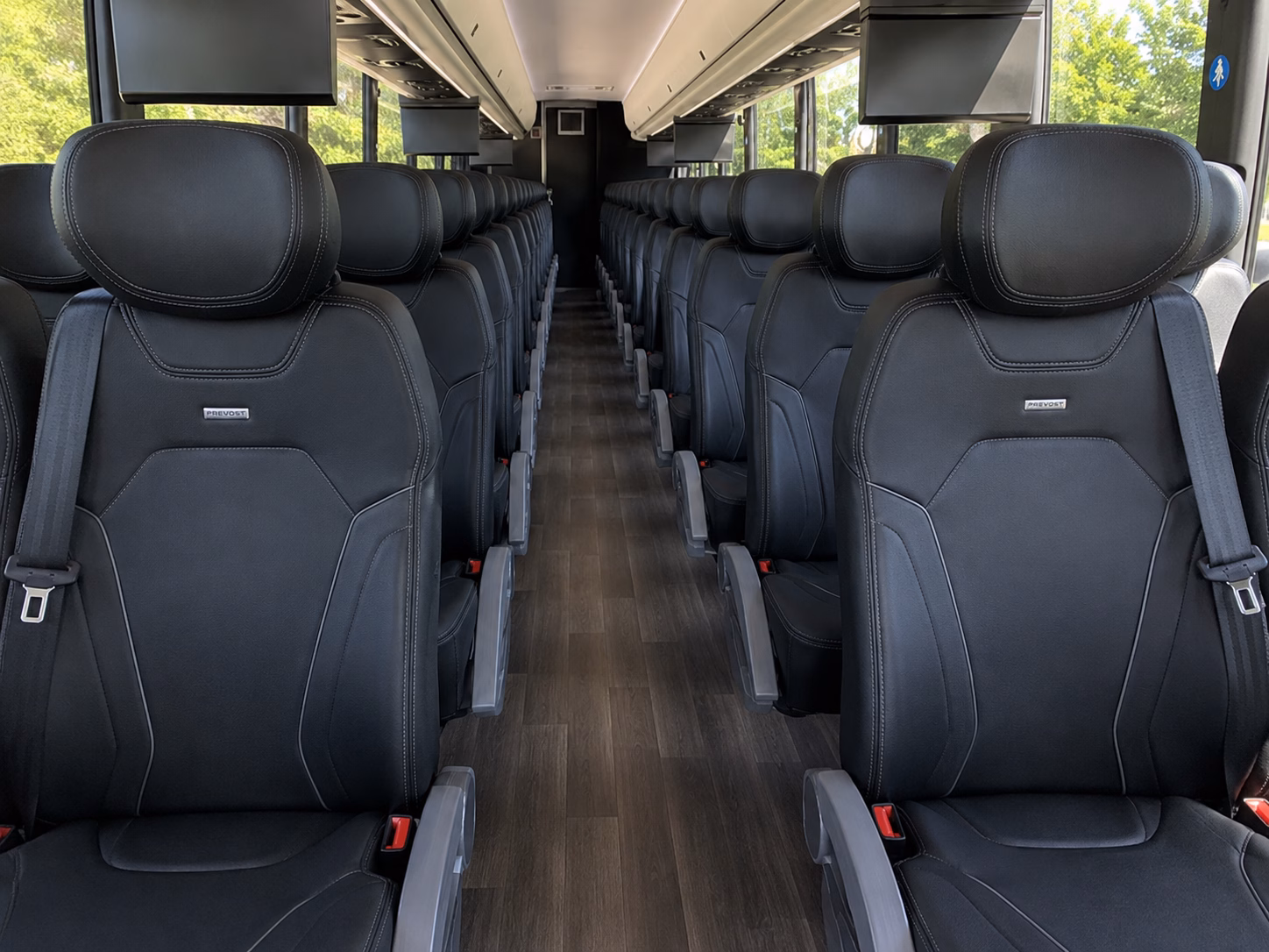 eagan corporate event transportation onboard seating