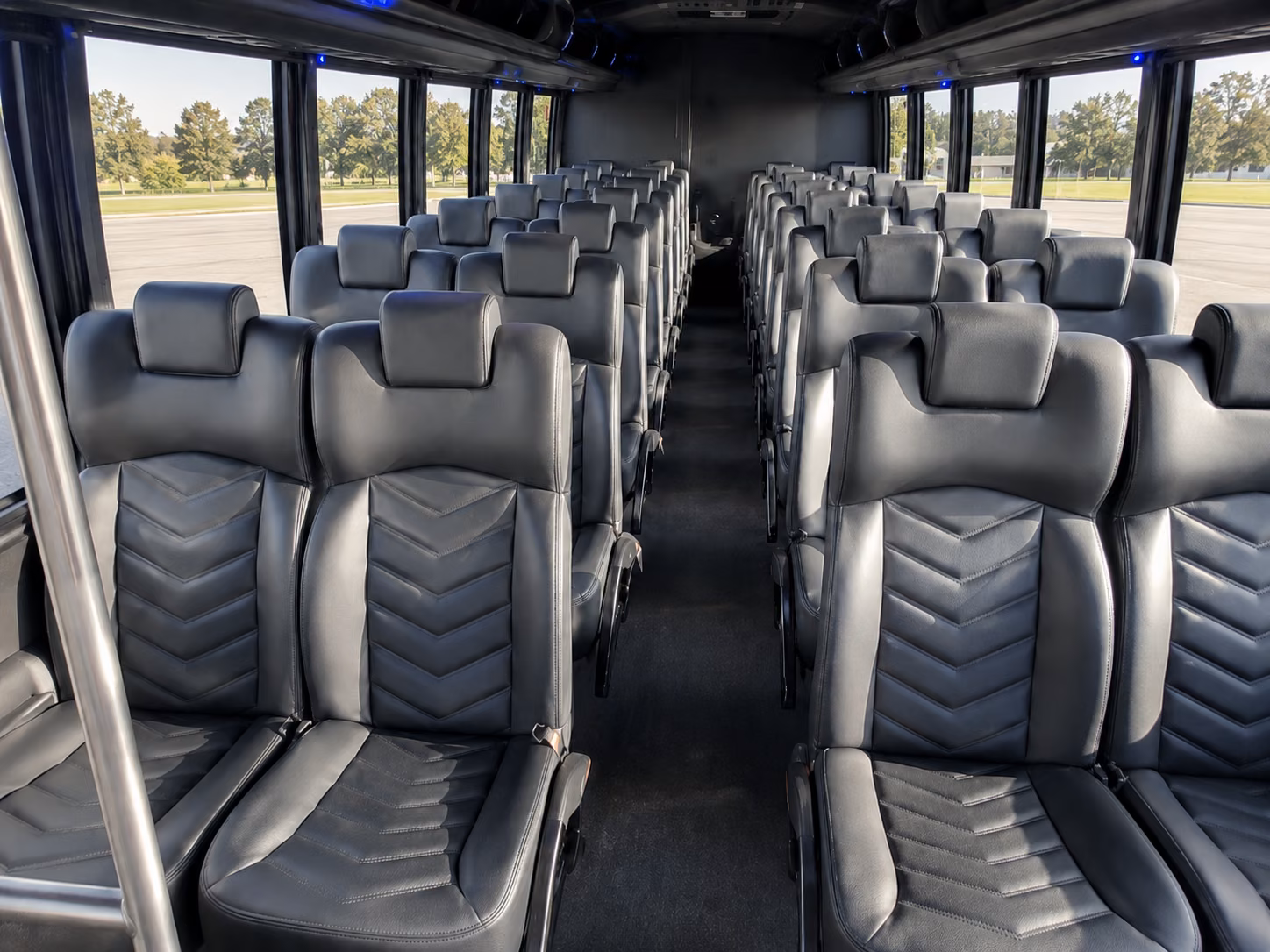 eagan wedding transportation onboard seating