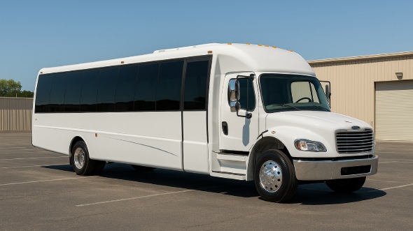 Exterior of Charter Bus Company Eagan's 15 Passenger Minibus in Eagan