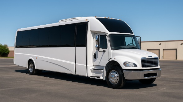 Exterior of Charter Bus Company Eagan's 35 Passenger Minibus in Eagan