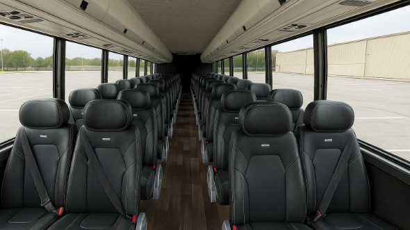 eagan 18 passenger minibus inside