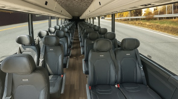 eagan 25 passenger minibus inside
