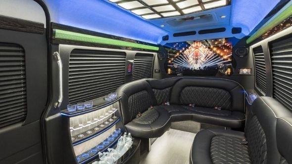 eagan sprinter limo rental inside